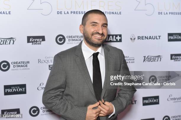Ibrahim Maalouf attends the 25th "Lumieres De La Presse Internationale" Ceremony on January 27, 2020 in Paris, France.