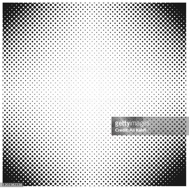 halftone dot abstract background - half tone stock illustrations