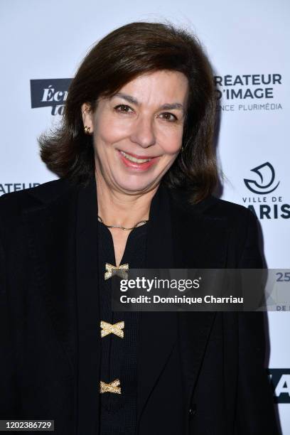 Carole Amiel attends the 25th "Lumieres De La Presse Internationale" Ceremony on January 27, 2020 in Paris, France.