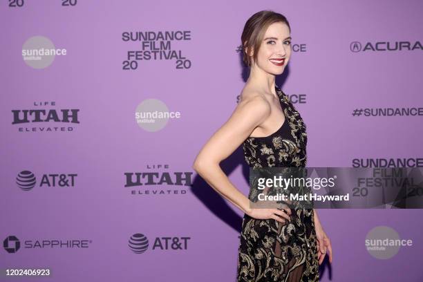 Alison Brie attends the Netflix Horse Girl Premiere at The Ray on January 27, 2020 in Park City, Utah.