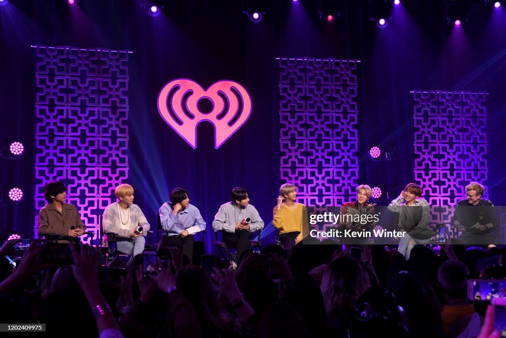 IHeartRadio LIVE With BTS Presented By HOT TOPIC