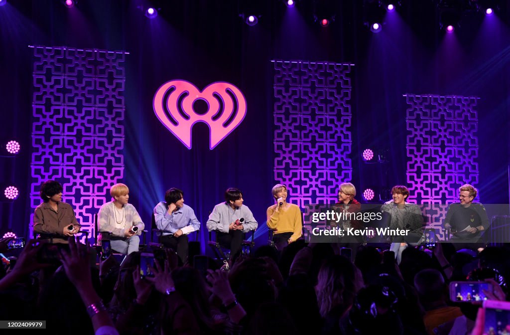 IHeartRadio LIVE With BTS Presented By HOT TOPIC