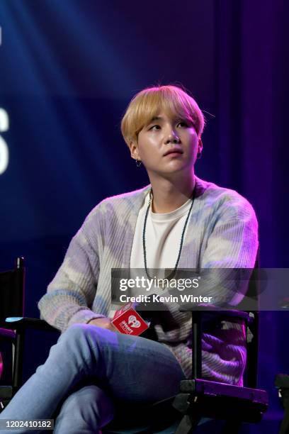 Of "BTS" onstage at iHeartRadio LIVE with BTS presented by HOT TOPIC at iHeartRadio Theater on January 27, 2020 in Burbank, California.