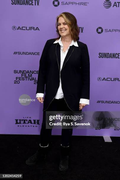 Director Marina Zenovich attends the 2020 Sundance Film Festival - "Lance" Premiere at The Marc Theatre on January 27, 2020 in Park City, Utah.