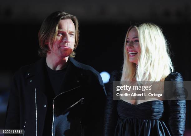 Ewan McGregor and Margot Robbie attend A Night of Music and Mayhem in "Harleywood," hosted by the cast of "Bird Of Prey " held at Hollywood and...