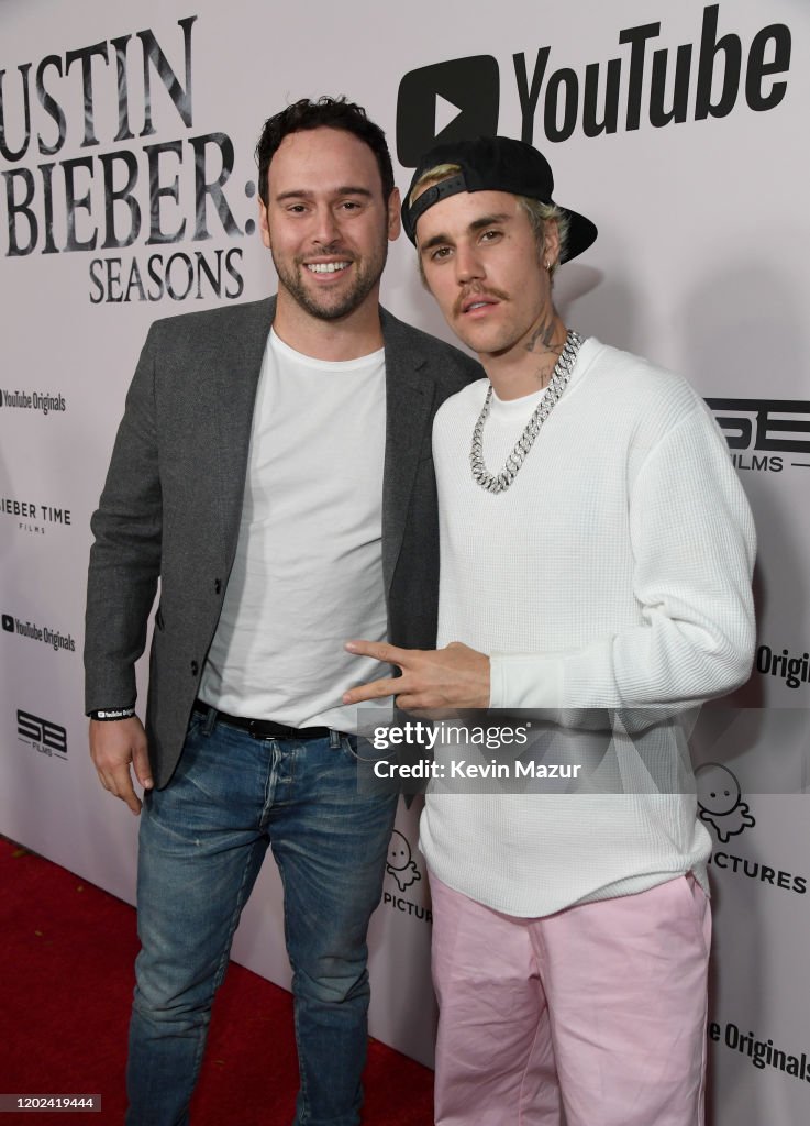 YouTube Originals - "Justin Bieber: Seasons" Premiere