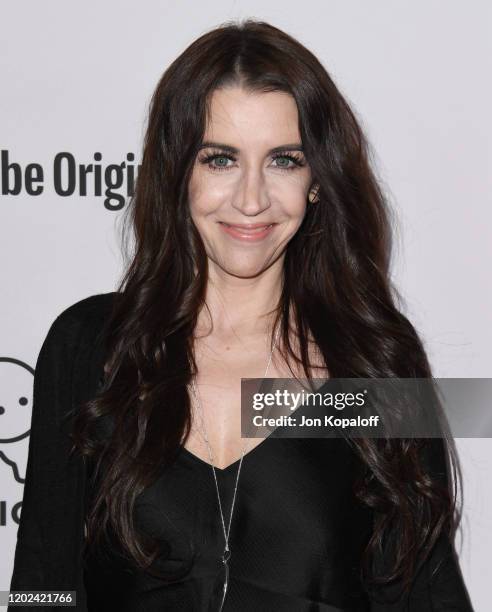 Pattie Mallette attends the premiere of YouTube Originals' "Justin Bieber: Seasons" at Regency Bruin Theatre on January 27, 2020 in Los Angeles,...