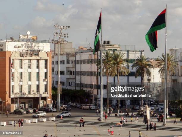 martyrs square - tripoli libya foto e immagini stock