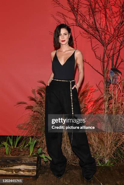 February 2020, Berlin: The singer Lena Meyer-Landrut at the opening of the L'Oreal Paris Bar Room No. 311 during the 70th Berlinale at the Alte...