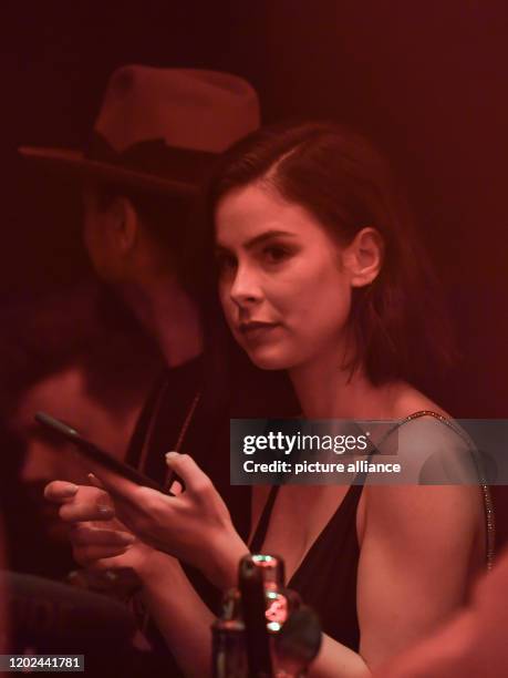 February 2020, Berlin: The singer Lena Meyer-Landrut at the opening of the L'Oreal Paris Bar Room No. 311 during the 70th Berlinale at the Alte...