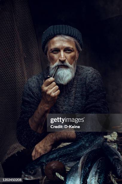 fisherman - sailor stockfoto's en -beelden