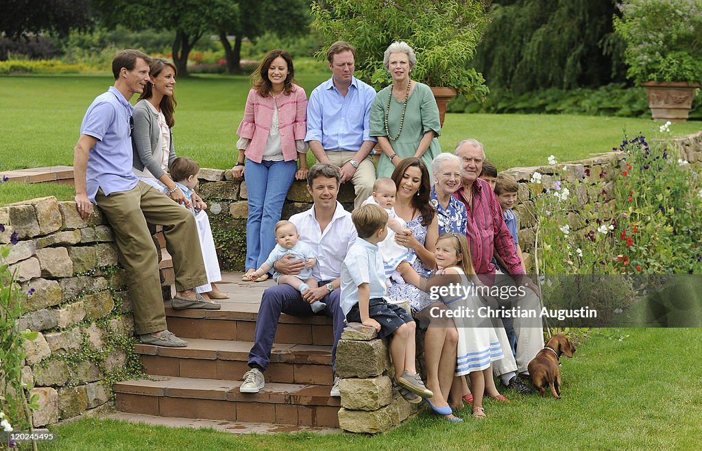 Danish Royals At Grasten Castle