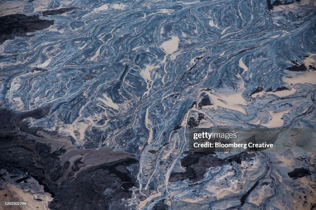 Aerial Views Of Oil Sands Operations