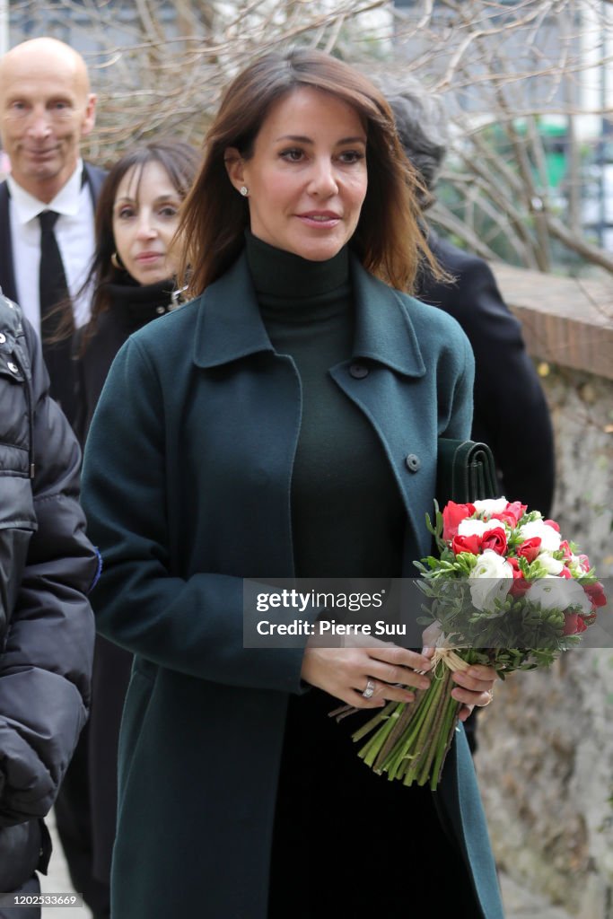 Princess Marie of Denmark Visits the "Les Contes Etranges De Niels Hansen Jacobsen" At Musee Bourdelle In Paris