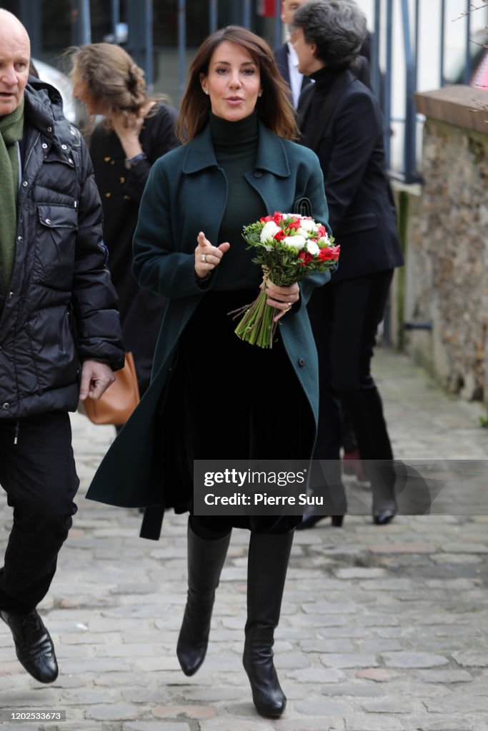 Princess Marie of Denmark Visits the "Les Contes Etranges De Niels Hansen Jacobsen" At Musee Bourdelle In Paris