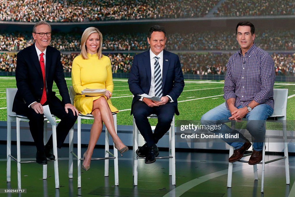 Rob Riggle Fox Fox anchors Steve Doocy, Ainsley Earhardt and Pete Hegseth interview ...