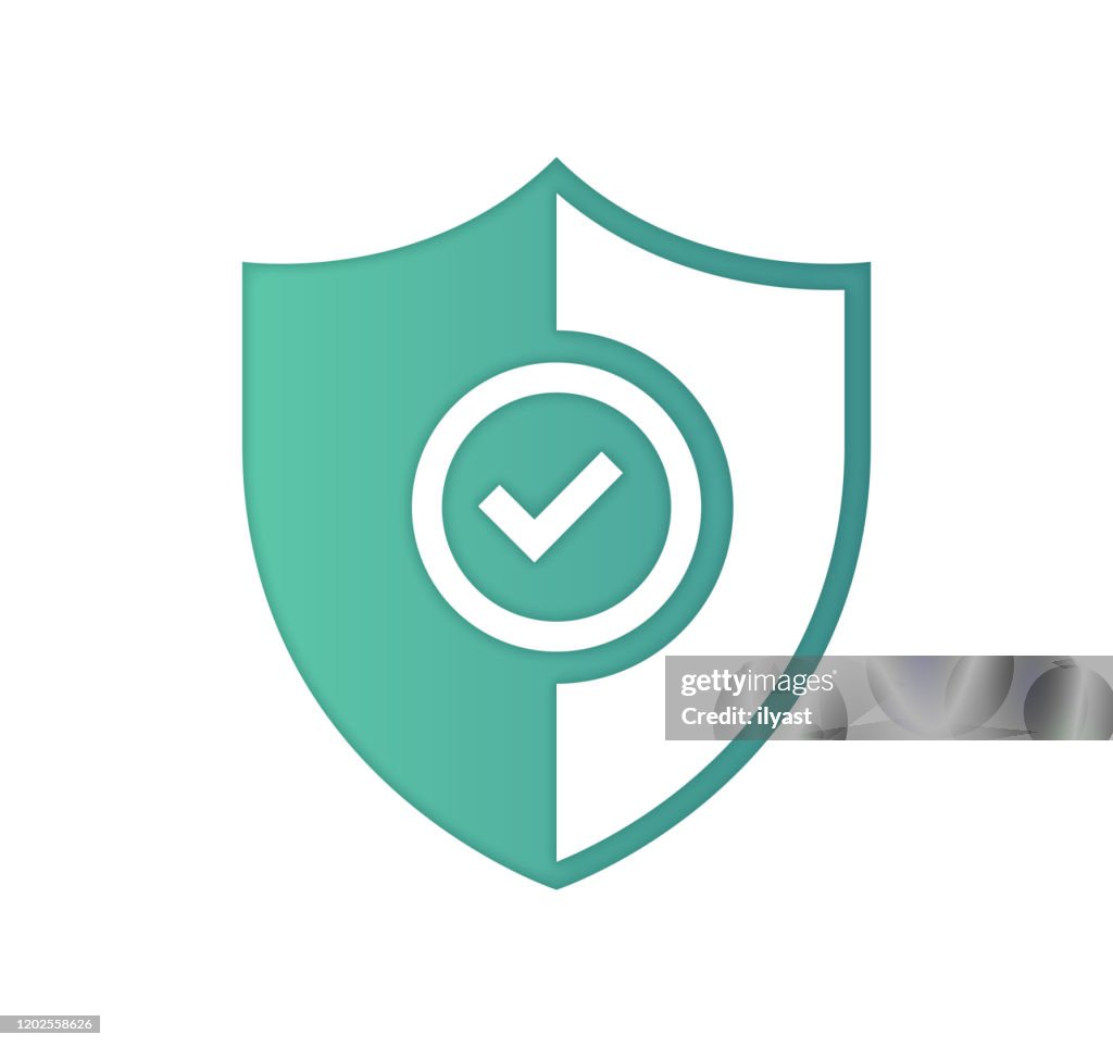 Enhancing Quality & Safety Gradient Color & Paper-Cut Style Icon Design