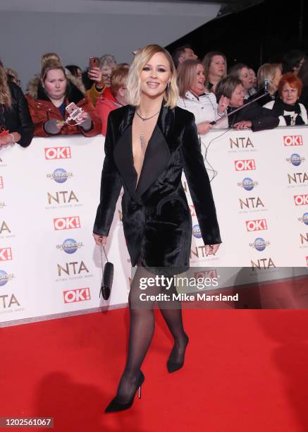 Kimberley Walsh attends the National Television Awards 2020 at The O2 Arena on January 28, 2020 in London, England.