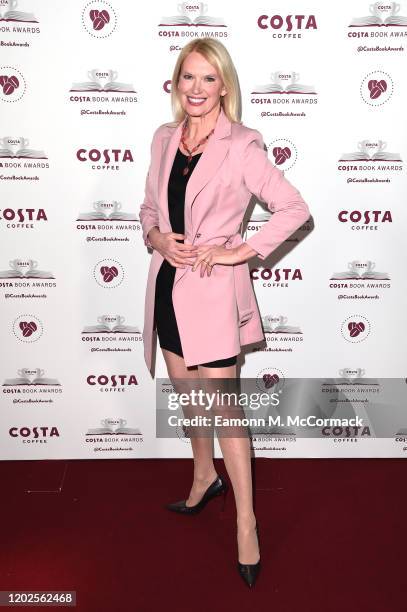 Anneka Rice pictured tonight at the Costa Book Awards at Quaglino’s on January 28, 2020 in London, England.