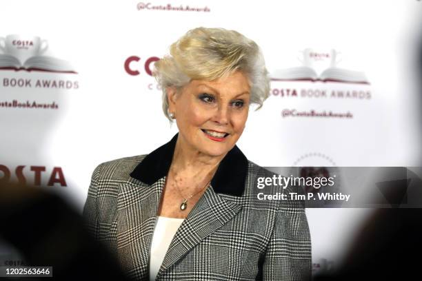 Angela Rippon pictured tonight at the Costa Book Awards at Quaglino’s on January 28, 2020 in London, England.