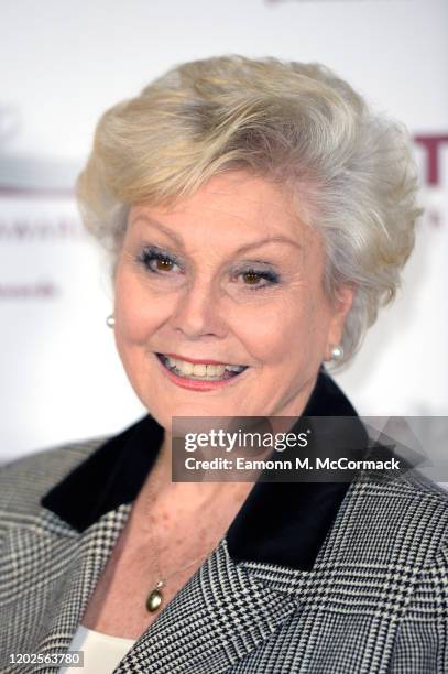 Angela Rippon pictured tonight at the Costa Book Awards at Quaglino’s on January 28, 2020 in London, England.