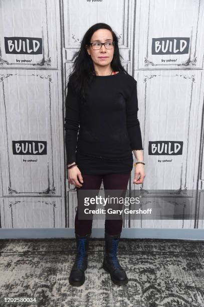 Actress Janeane Garofalo visits the Build Series to discuss the film “Come As You Are” at Build Studio on January 28, 2020 in New York City.