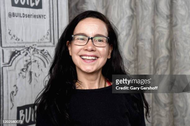 Actress Janeane Garofalo visits the Build Series to discuss the film “Come As You Are” at Build Studio on January 28, 2020 in New York City.