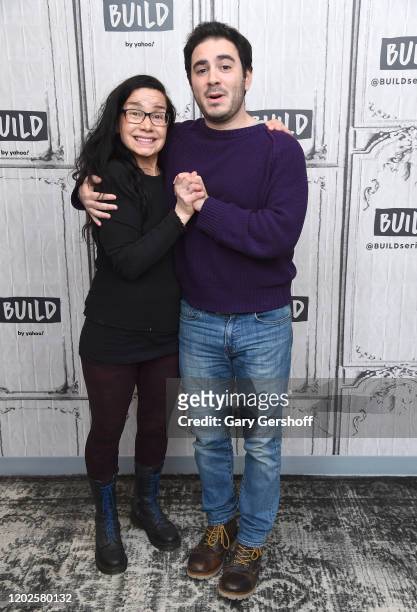 Actress Janeane Garofalo and actor/producer Grant Rosenmeyer visit the Build Series to discuss the film “Come As You Are” at Build Studio on January...