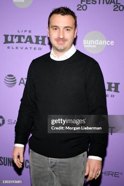 Executive Producer Dane Lillegard attends the 2020 Sundance Film Festival "We Are Freestyle Love Supreme" Premiere at The Marc Theatre on January 28,...