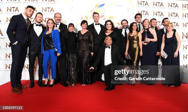 Cast members including Jurell Carter, Matthew Wolfenden, Natalie J. Robb, Jonny McPherson, Bhasker Patel, Lisa Riley, Rebecca Sarker, Mark Charnock,...