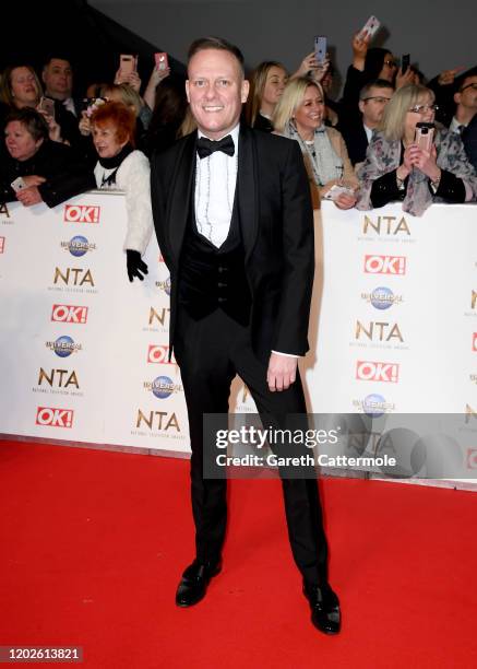 Antony Cotton attends the National Television Awards 2020 at The O2 Arena on January 28, 2020 in London, England.