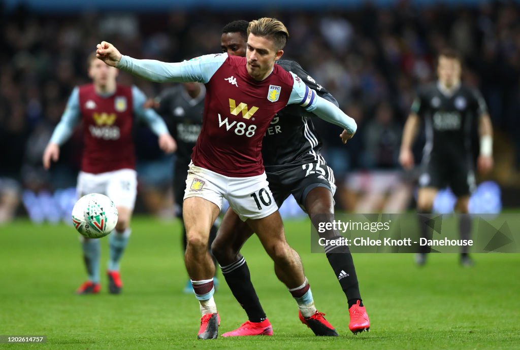 Aston Villa v Leicester City - Carabao Cup: Semi Final