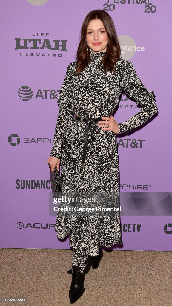 2020 Sundance Film Festival - "The Last Thing He Wanted" Premiere