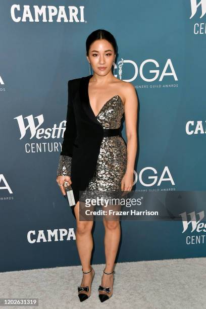 Constance Wu attends the 22nd CDGA at The Beverly Hilton Hotel on January 28, 2020 in Beverly Hills, California.