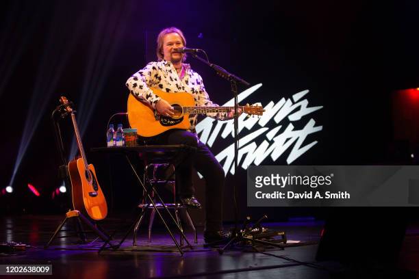 Travis Tritt performs at The Alabama Theatre on January 28, 2020 in Birmingham, Alabama.