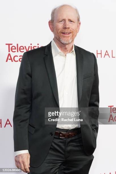 Ron Howard attends the Television Academy's 25th Hall of Fame Induction Ceremony at Saban Media Center on January 28, 2020 in North Hollywood,...