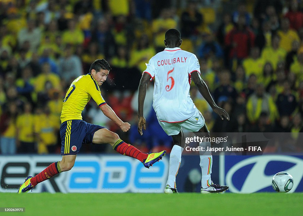 Colombia v Mali: Group A - FIFA U-20 World Cup Colombia 2011