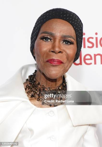 Cicely Tyson attends the Television Academy's 25th Hall Of Fame Induction Ceremony at Saban Media Center on January 28, 2020 in North Hollywood,...