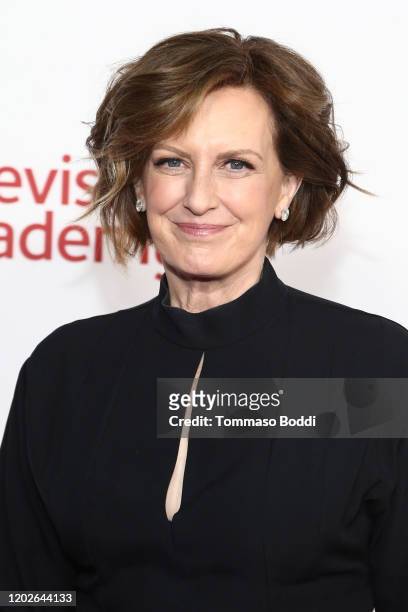 Anne Sweeney attends the Television Academy's 25th Hall Of Fame Induction Ceremony at Saban Media Center on January 28, 2020 in North Hollywood,...