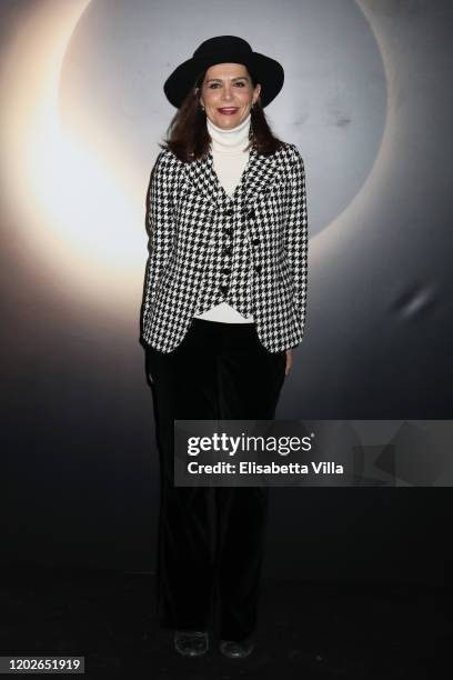 Director Francesca Comencini attends the Netflix's "Luna Nera" Premiere photocall on January 28, 2020 at Horti Sallustiani in Rome, Italy.