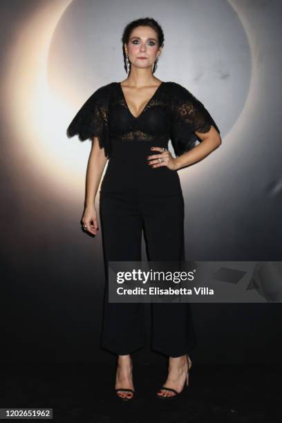Lucrezia Guidone attends the Netflix's "Luna Nera" Premiere photocall on January 28, 2020 at Horti Sallustiani in Rome, Italy.