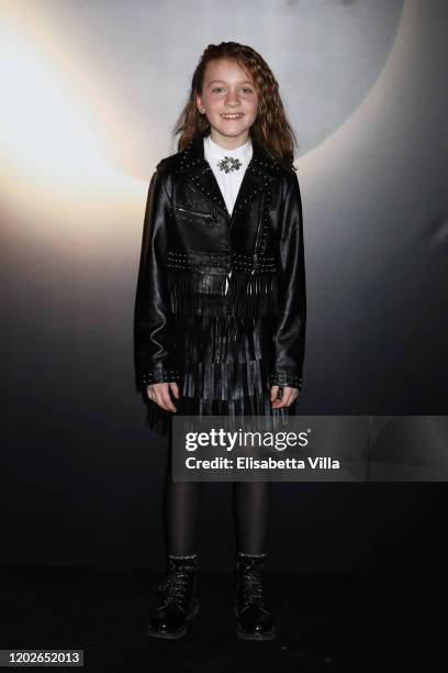 Giada Gagliardi attends the Netflix's "Luna Nera" Premiere photocall on January 28, 2020 at Horti Sallustiani in Rome, Italy.