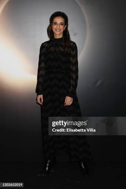 Astrid Meloni attends the Netflix's "Luna Nera" Premiere photocall on January 28, 2020 at Horti Sallustiani in Rome, Italy.
