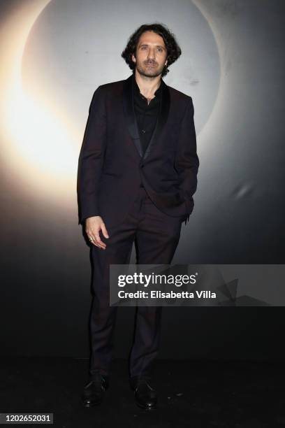 Giandomenico Cupaiuolo attends the Netflix's "Luna Nera" Premiere photocall on January 28, 2020 at Horti Sallustiani in Rome, Italy.