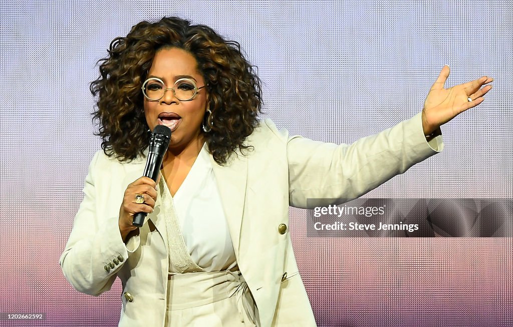 Oprah's 2020 Vision: Your Life In Focus Tour Opening Remarks - San Francisco, CA