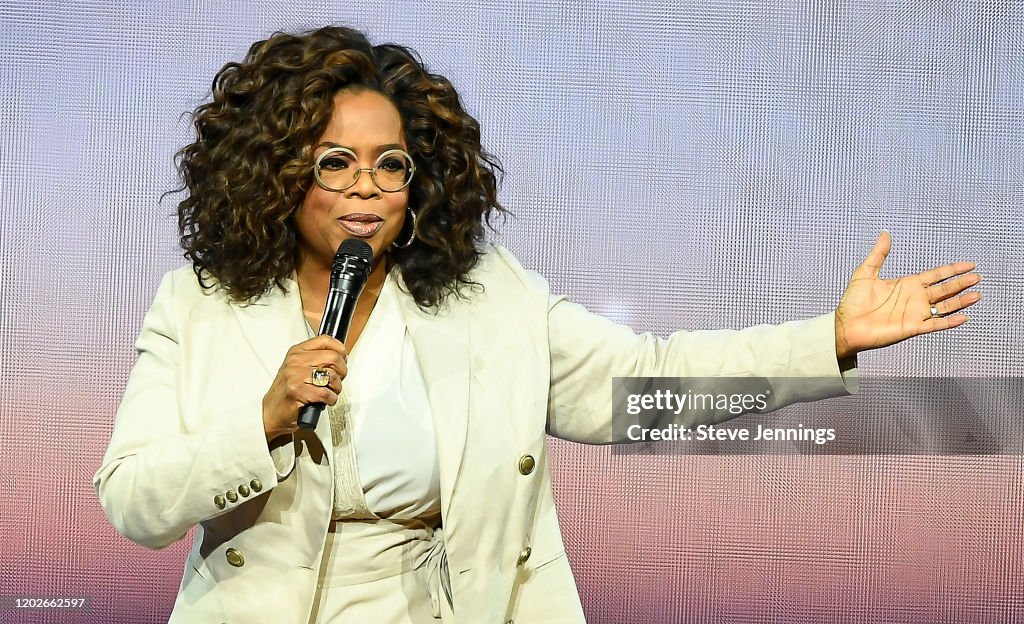 Oprah's 2020 Vision: Your Life In Focus Tour Opening Remarks - San Francisco, CA