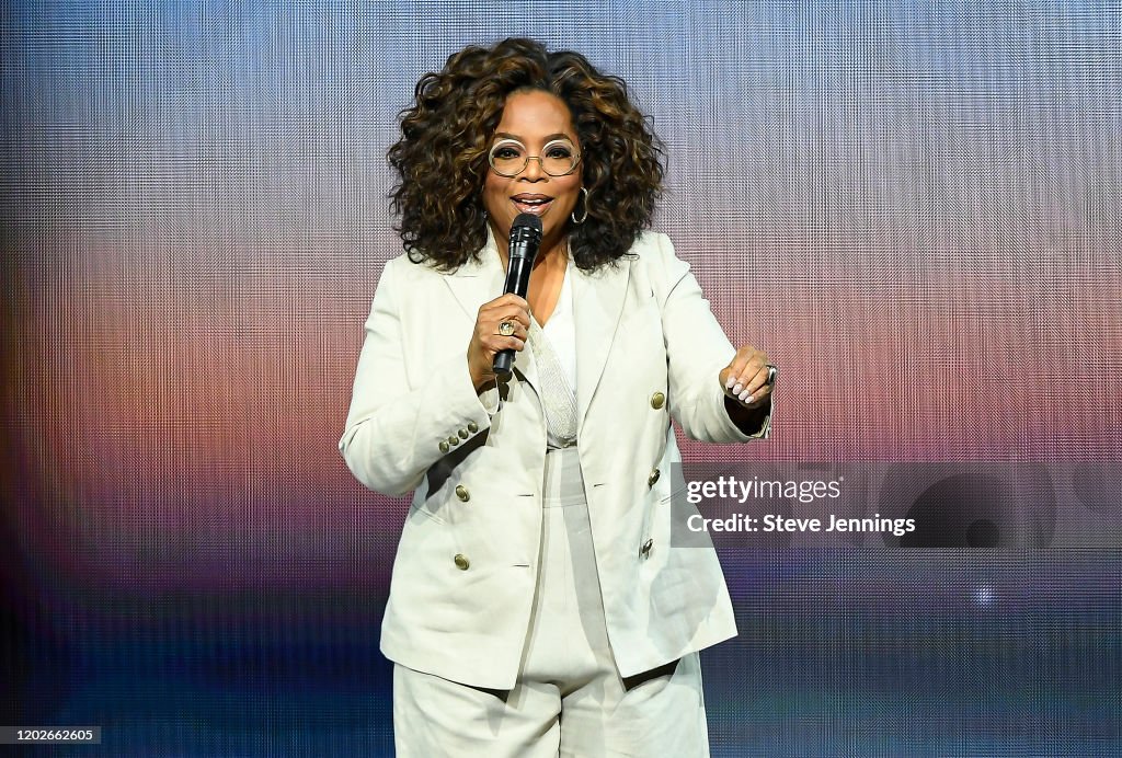 Oprah's 2020 Vision: Your Life In Focus Tour Opening Remarks - San Francisco, CA