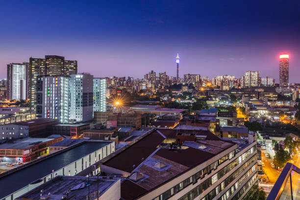 The 15 Best Suburbs To Live in Johannesburg 13 johannesburg evening cityscape taken at sunset