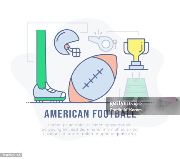 american football icon design - soccer uniform template stock illustrations