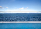 Relaxing seascape from cruise